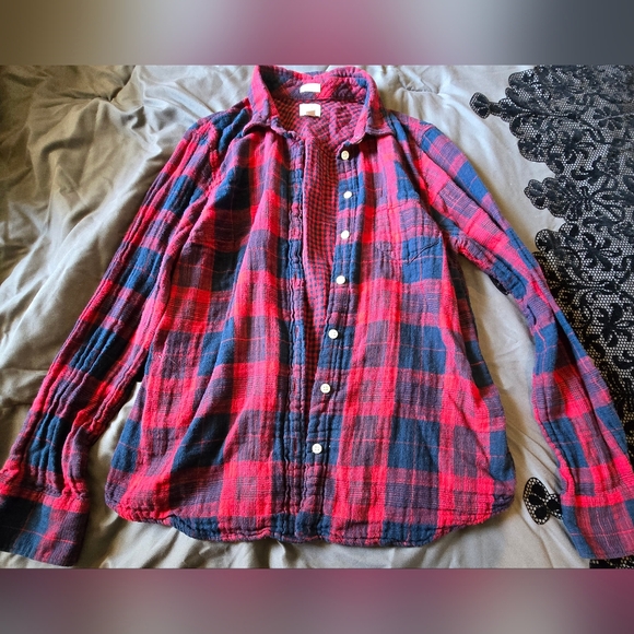 J. Crew Tops - J.Crew Flannel